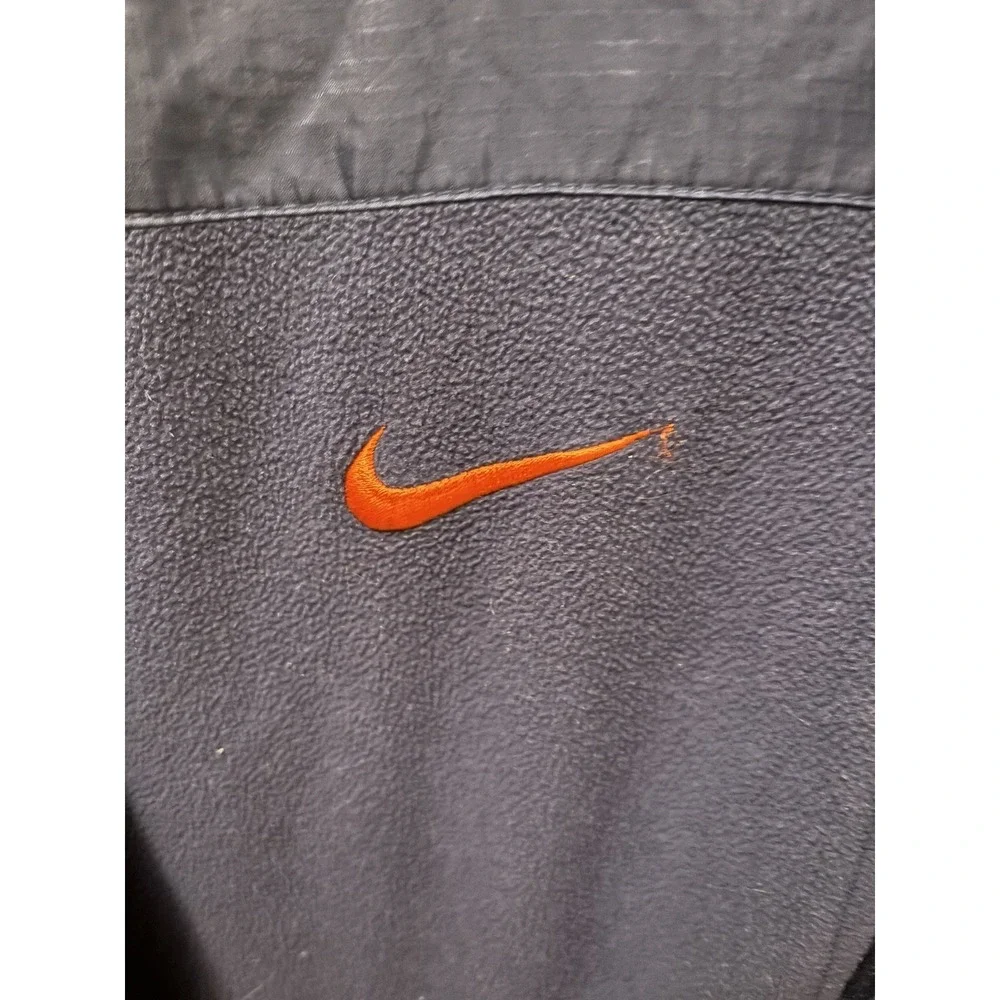 Nike Therma-FIT Illinois Fighting Illini Full Zip Fleece Jacket Navy Mens‎ Large